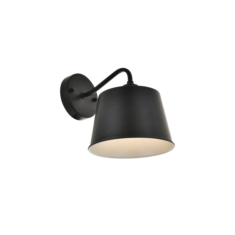 Nota 1 Light Black Wall Sconce. Picture 5