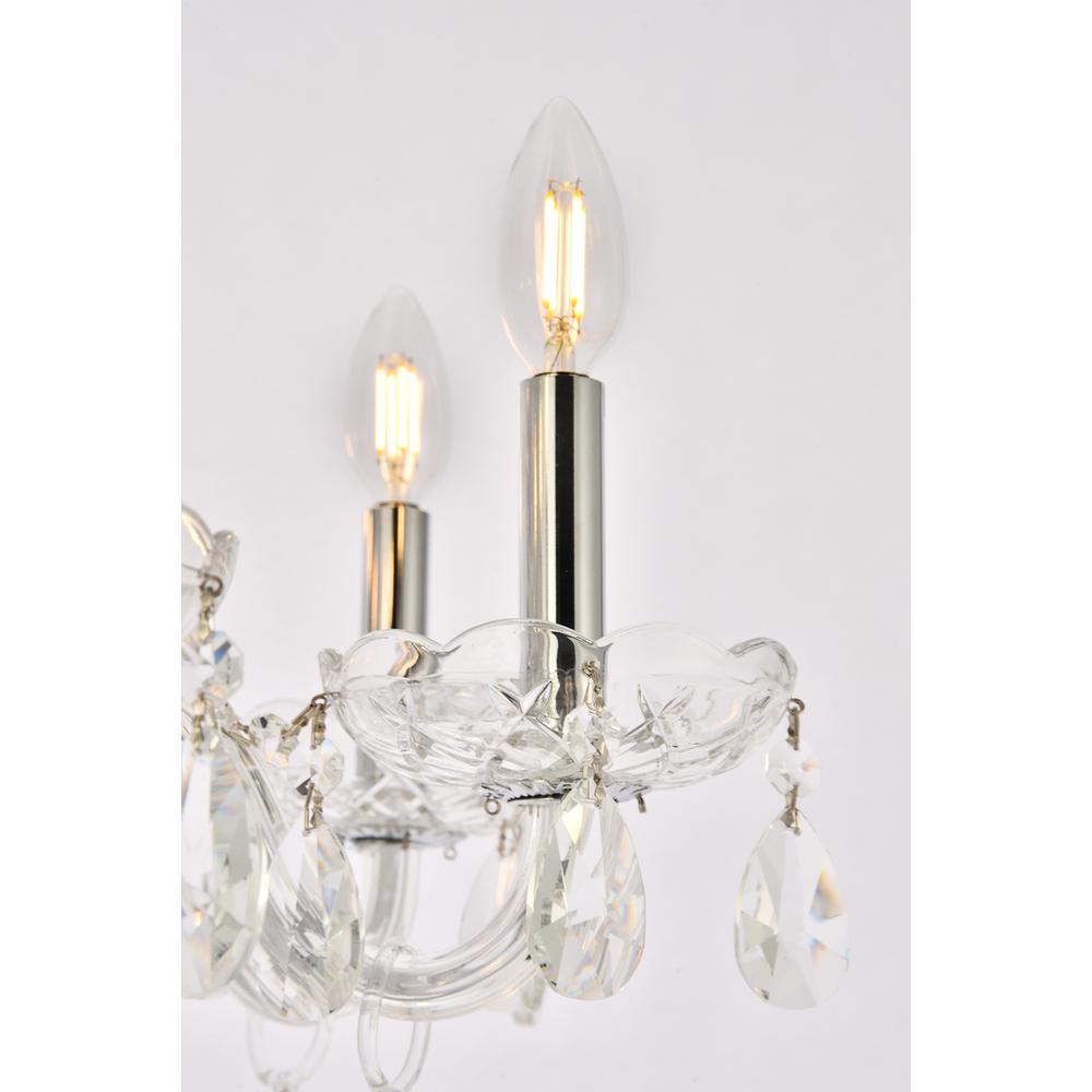 Princeton 8 Light Chrome Chandelier Clear Royal Cut Crystal. Picture 5