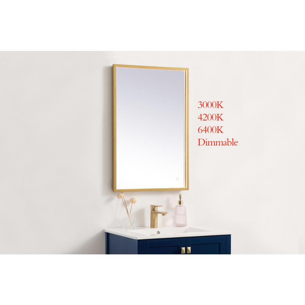 Pier 20X30 Inch Led Mirror With Adjustable Color Temperature. Picture 2