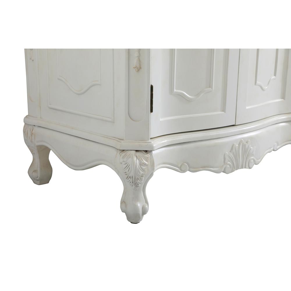 72 Inch Double Bathroom Vanity In Antique White. Picture 13