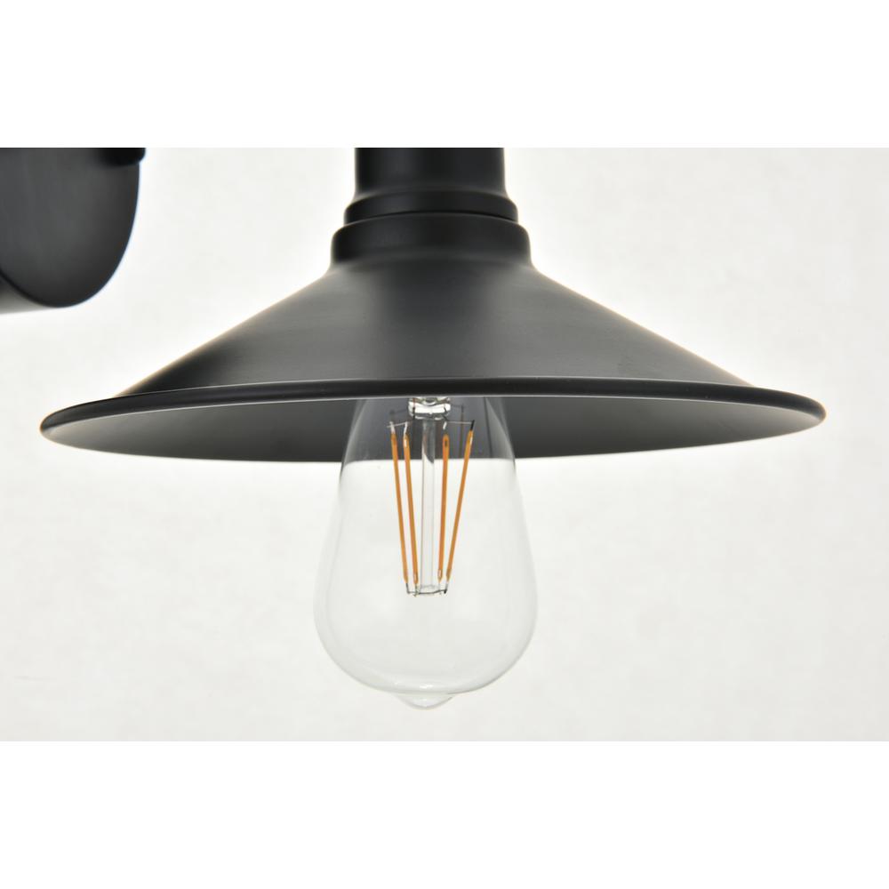 Etude 2 Light Black Wall Sconce. Picture 9