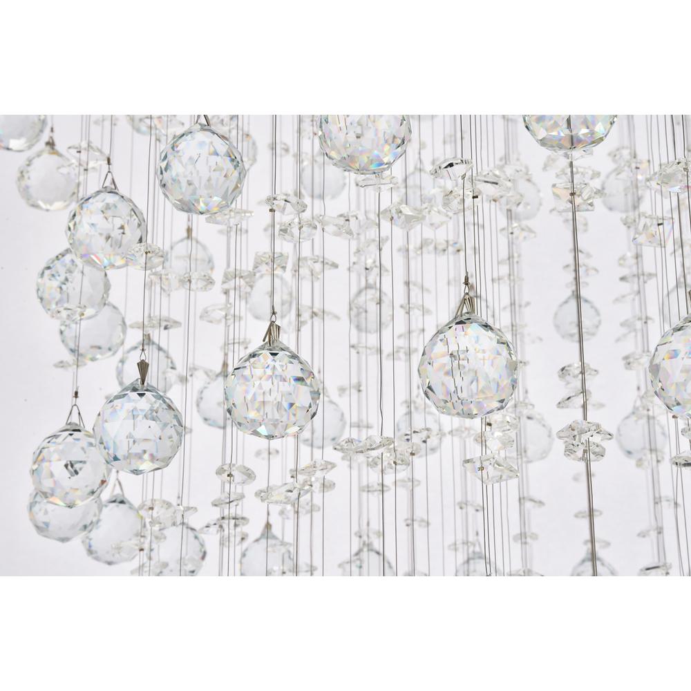 Galaxy 16 Light Chrome Chandelier Clear Royal Cut Crystal. Picture 5