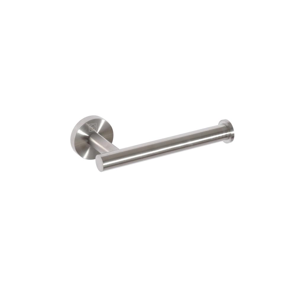 Alma 3-Piece Bathroom Hardware Set In Brushed Nickel. Picture 5