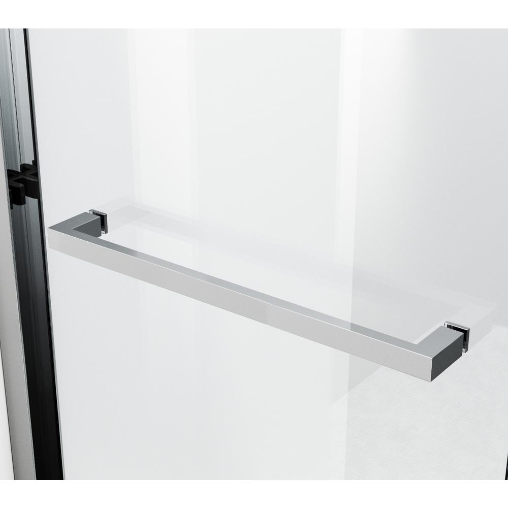 Semi-Frameless Shower Door 48 X 76 Polished Chrome. Picture 7