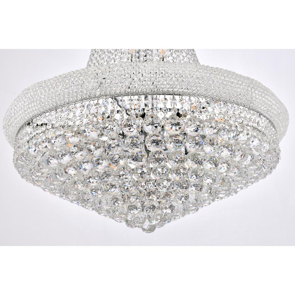 Primo 32 Light Chrome Chandelier Clear Royal Cut Crystal. Picture 3