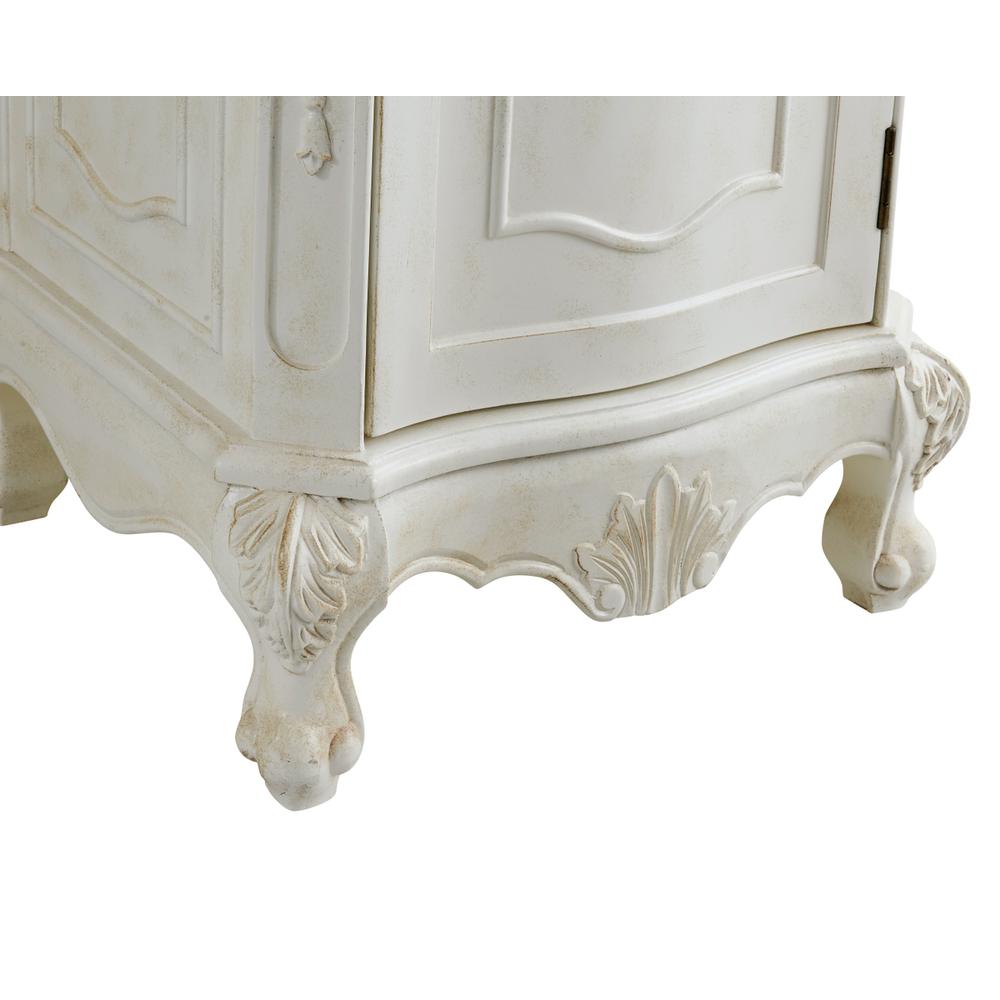 21 Inch Single Bathroom Vanity In Antique White. Picture 7