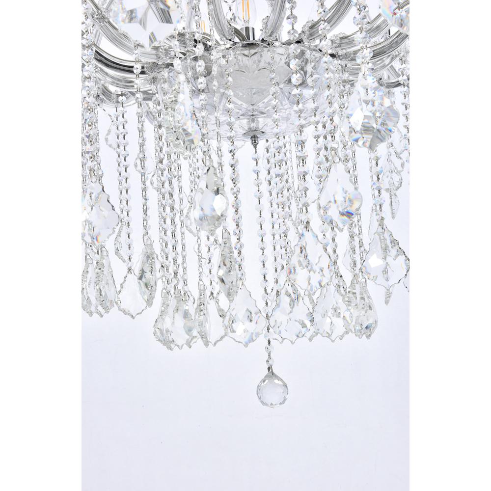 Maria Theresa 49 Light Chrome Chandelier Clear Royal Cut Crystal. Picture 3