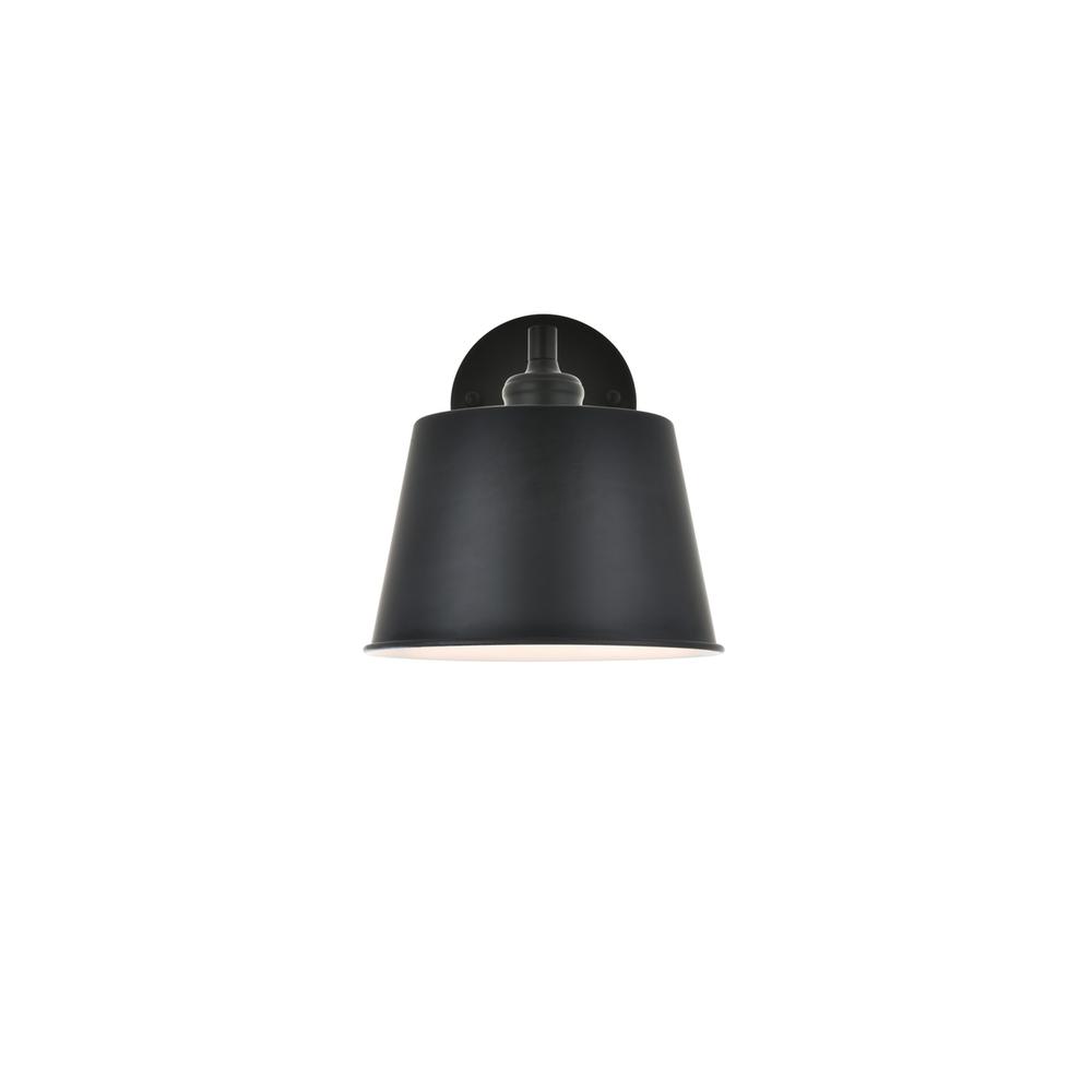 Nota 1 Light Black Wall Sconce. Picture 7