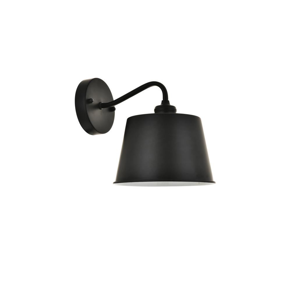 Nota 1 Light Black Wall Sconce. Picture 2