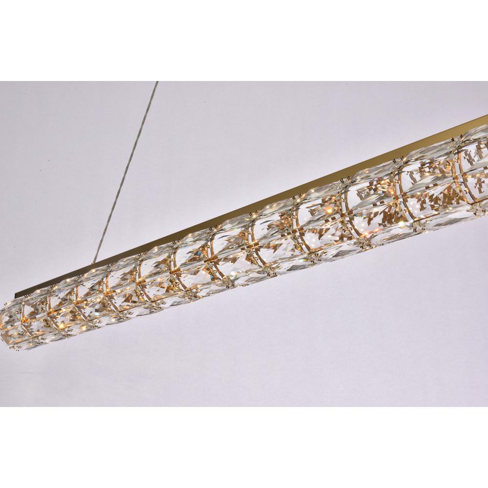 Valetta 48 Inch Led Linear Pendant In Gold. Picture 3