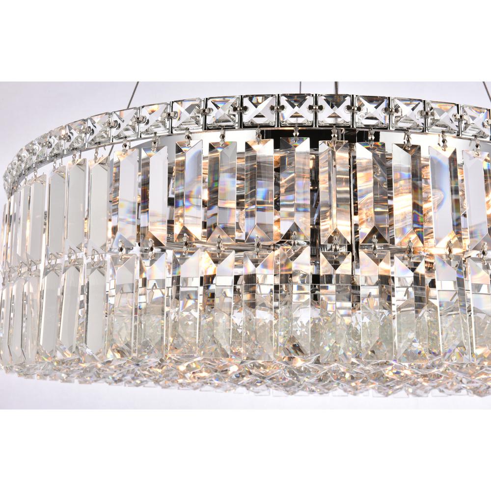 Maxime 12 Light Chrome Chandelier Clear Royal Cut Crystal. Picture 3
