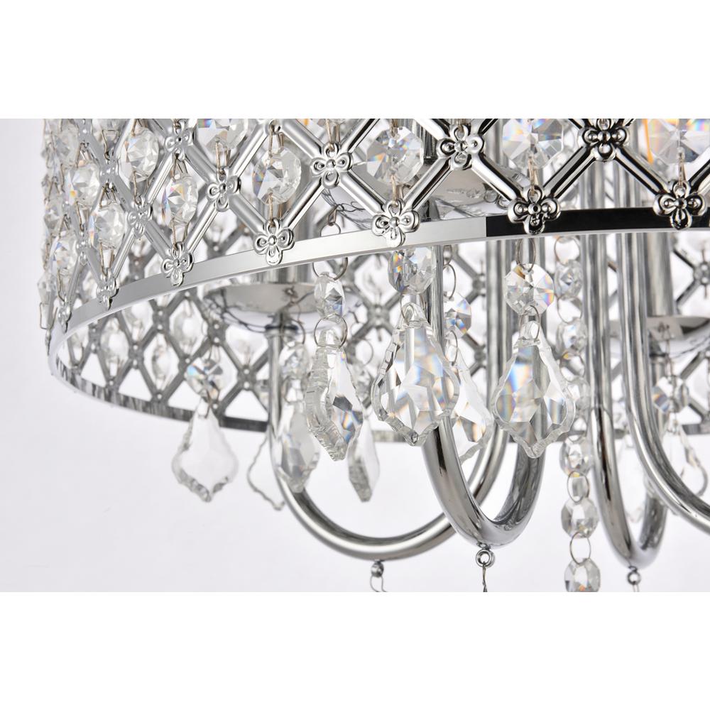 Elise 14 Inch Pendant In Chrome. Picture 5