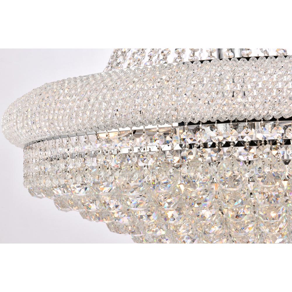 Primo 32 Light Chrome Chandelier Clear Royal Cut Crystal. Picture 5