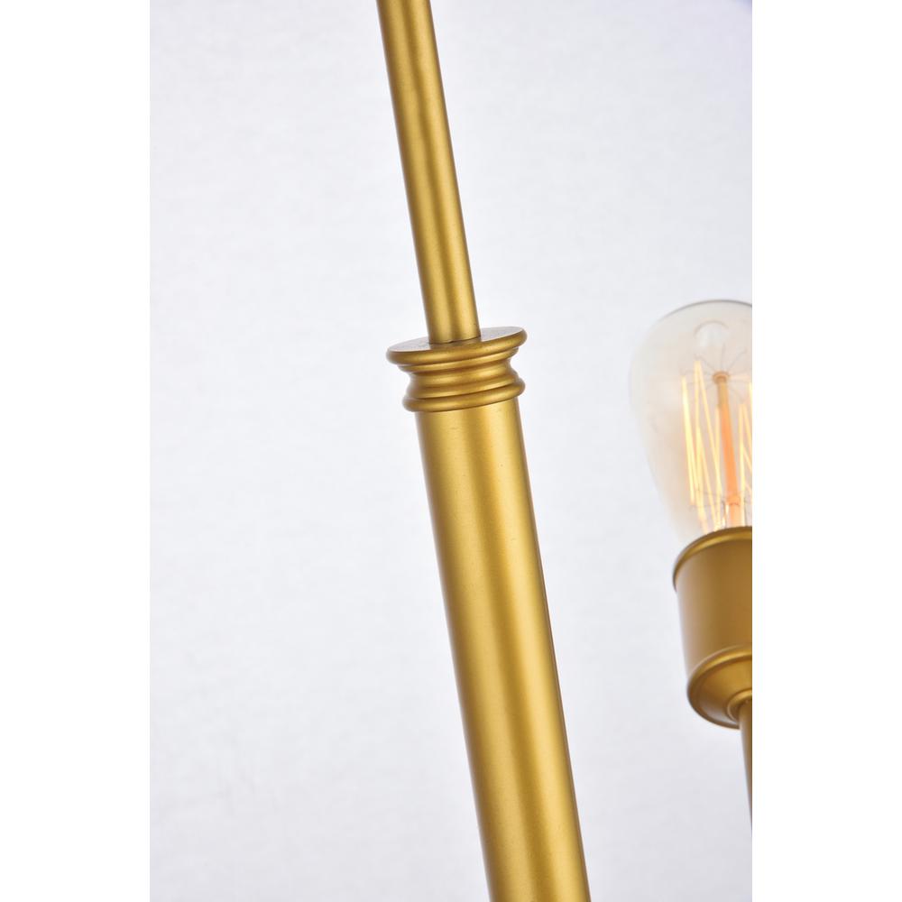 Axel 6 Lights Brass Pendant. Picture 7