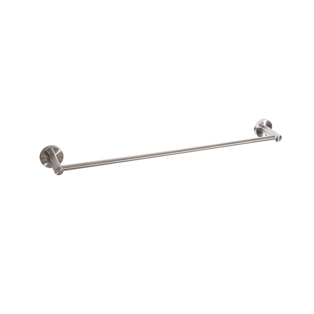 Alma 3-Piece Bathroom Hardware Set In Brushed Nickel. Picture 3