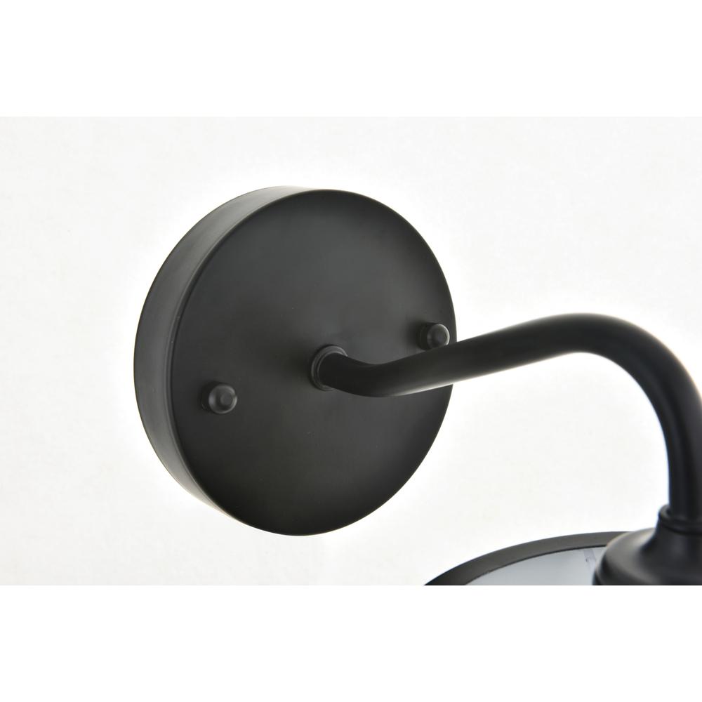 Nota 1 Light Black Wall Sconce. Picture 9