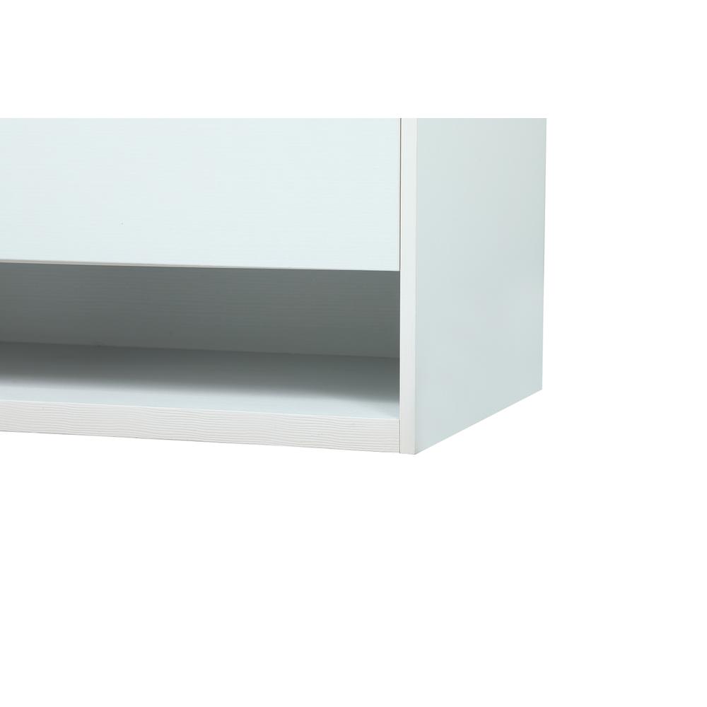 40 Inch Single Bathroom Vanity In White. Picture 13