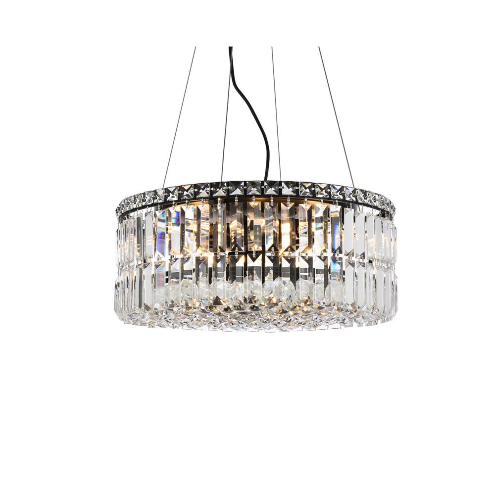 Maxime 20 Inch Black Chandelier. Picture 2