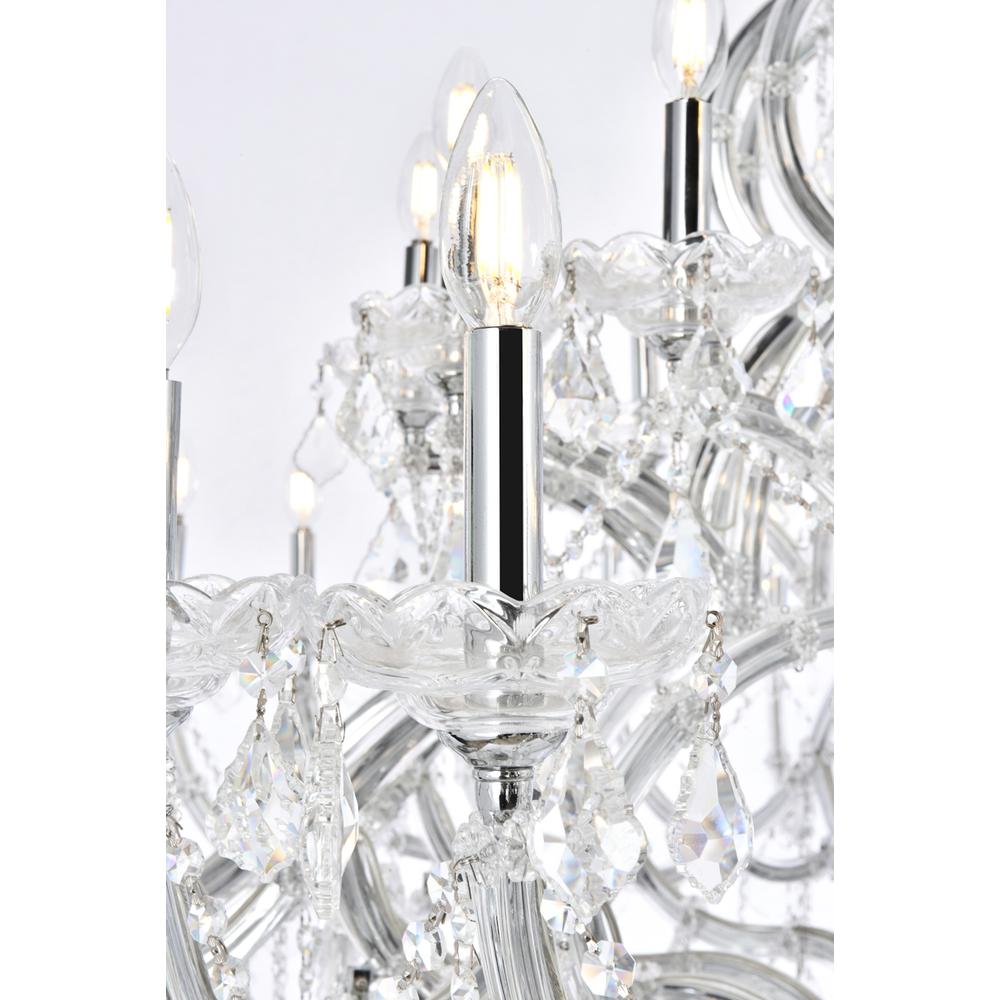Maria Theresa 49 Light Chrome Chandelier Clear Royal Cut Crystal. Picture 4