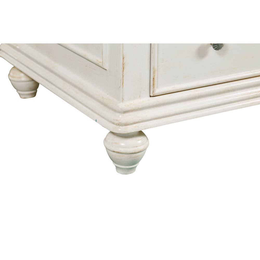 48 Inch Single Bathroom Vanity In Antique White. Picture 7