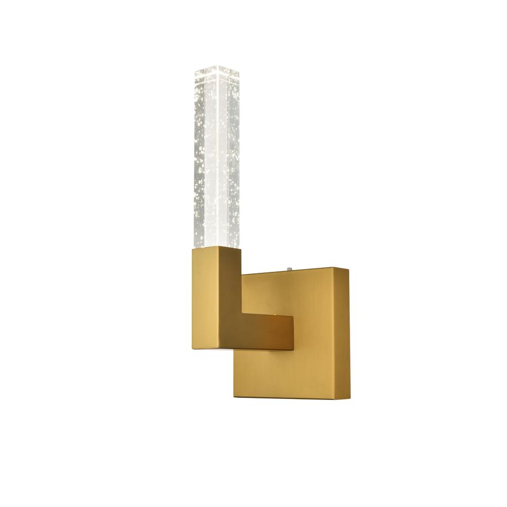Noemi 6 Inch Adjustable Led Wall Sconce In Satin Gold. Picture 3