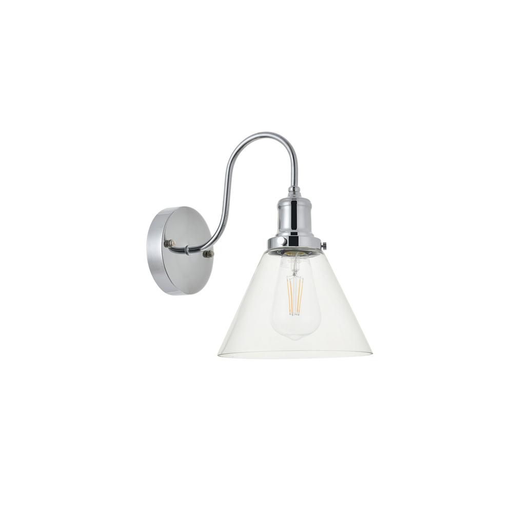 Histoire 1 Light Chrome Wall Sconce. Picture 5