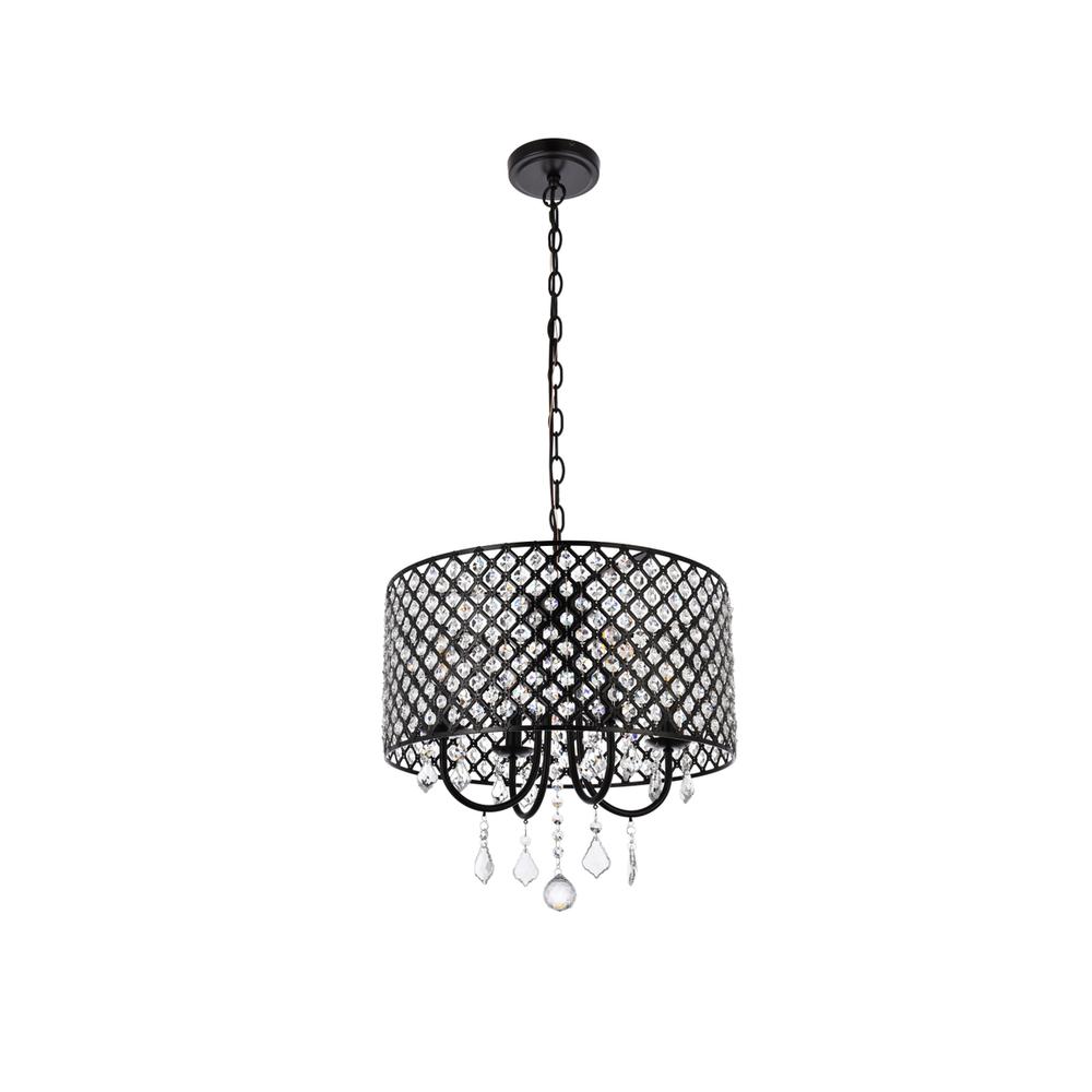 Elise 17 Inch Pendant In Black. Picture 7