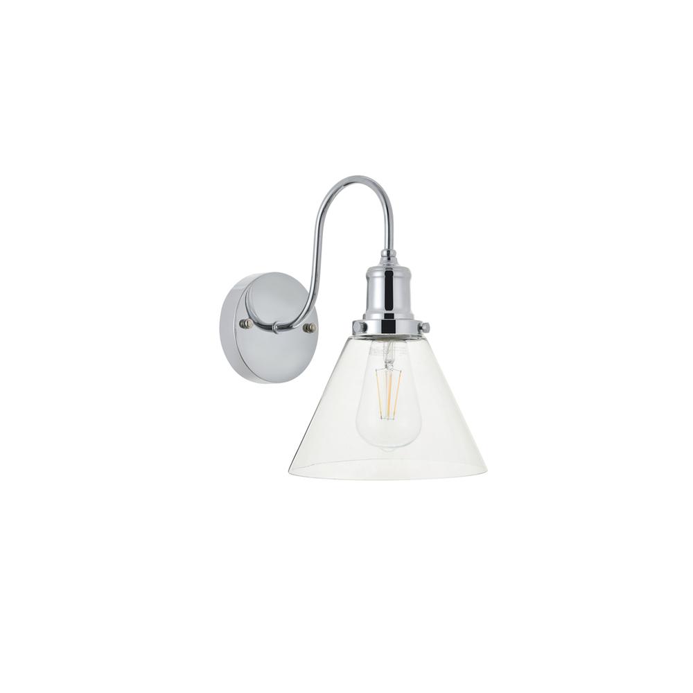 Histoire 1 Light Chrome Wall Sconce. Picture 10