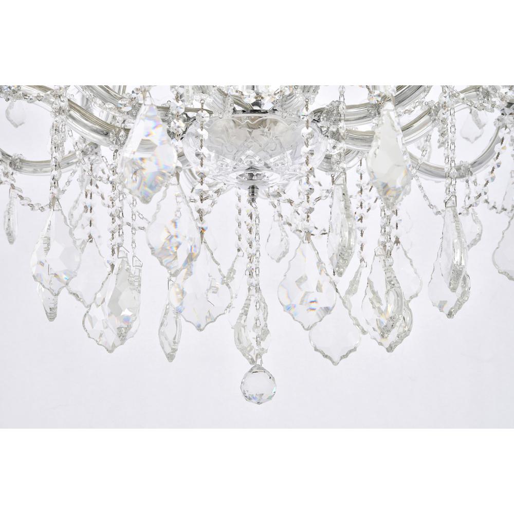 Maria Theresa 36 Light Chrome Chandelier Clear Royal Cut Crystal. Picture 3