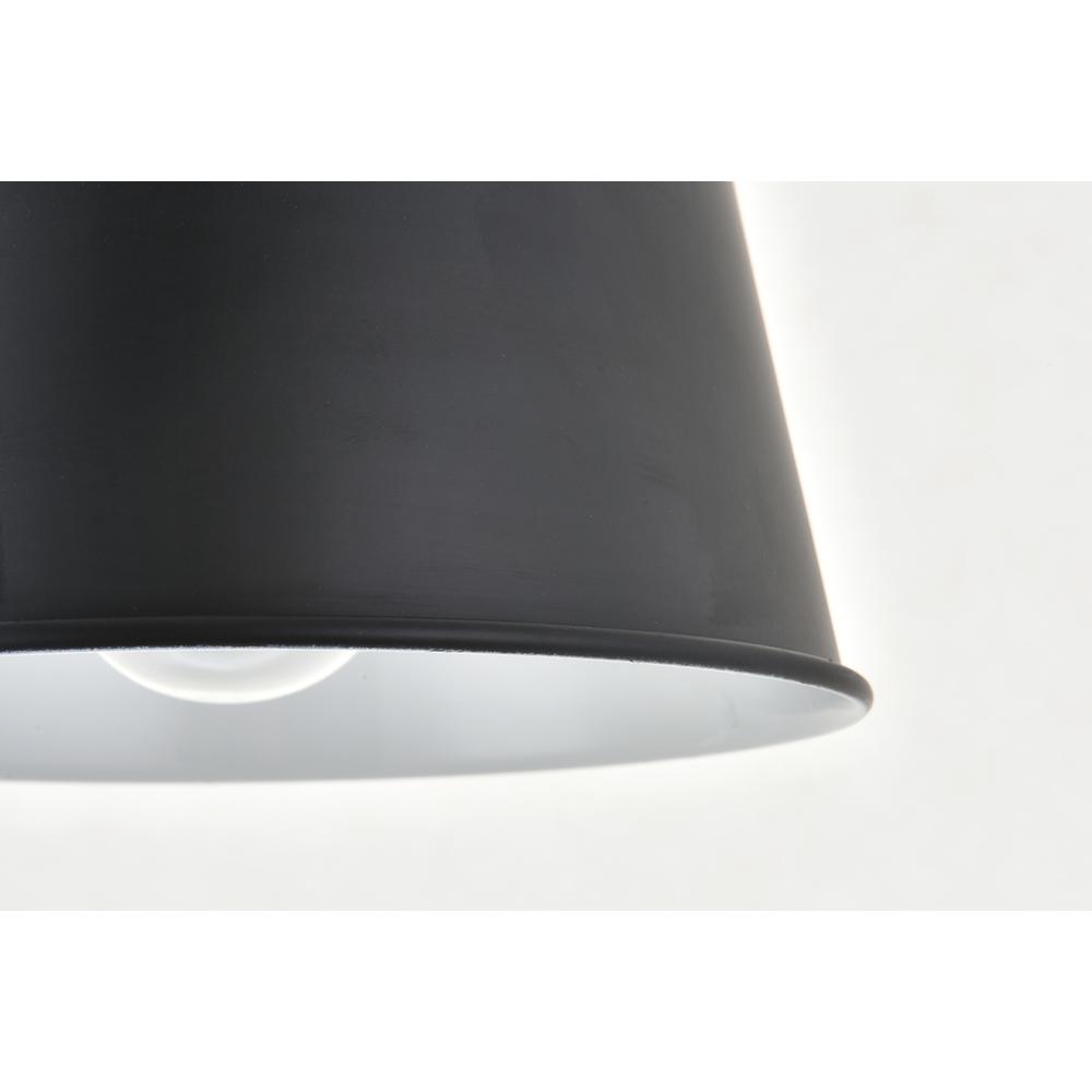 Nota 1 Light Black Wall Sconce. Picture 10