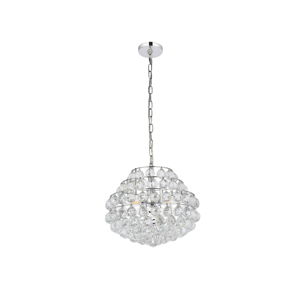 Savannah 16 Inch Pendant In Chrome. Picture 6