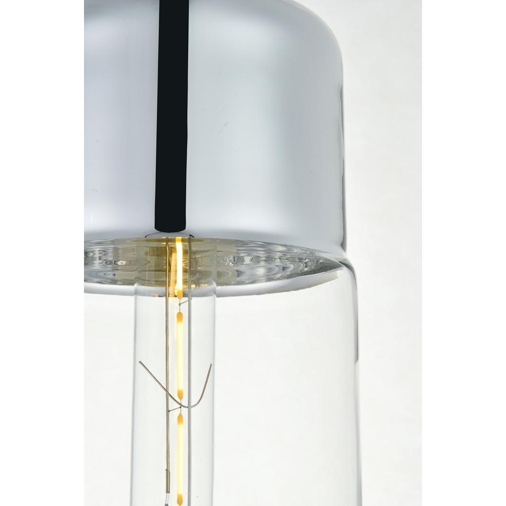 Ashwell 1 Light Chrome Pendant With Clear Glass. Picture 5