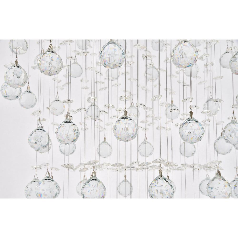 Galaxy 13 Light Chrome Chandelier Clear Royal Cut Crystal. Picture 4