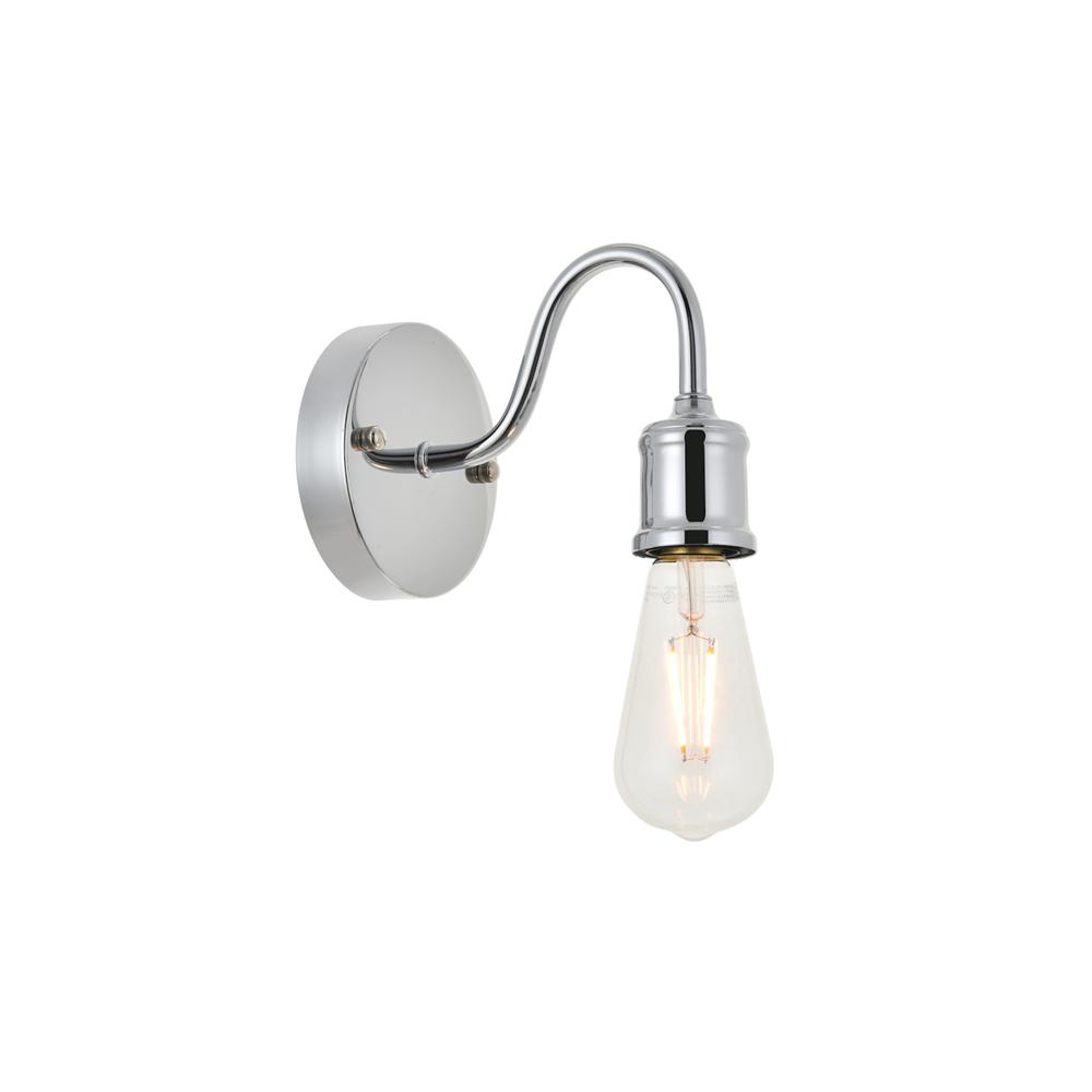 Serif 1 Light Chrome Wall Sconce. Picture 5