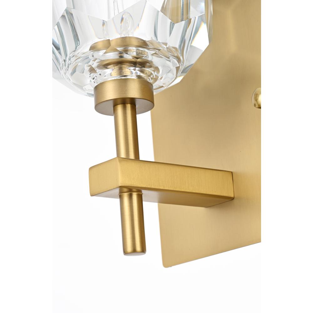 Graham 2 Light Wall Sconce In Gold. Picture 3