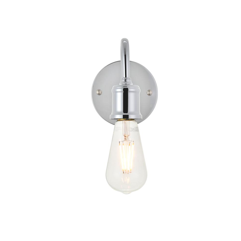 Serif 1 Light Chrome Wall Sconce. Picture 6
