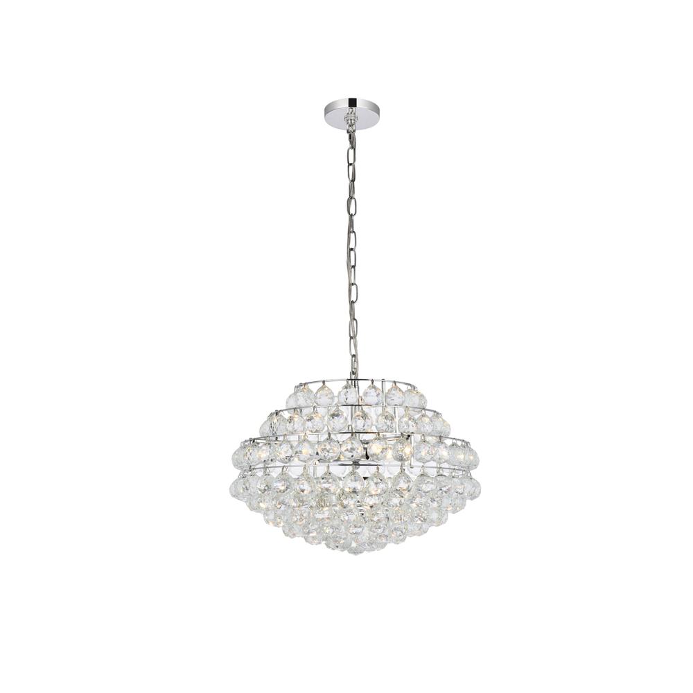 Savannah 20 Inch Pendant In Chrome. Picture 1