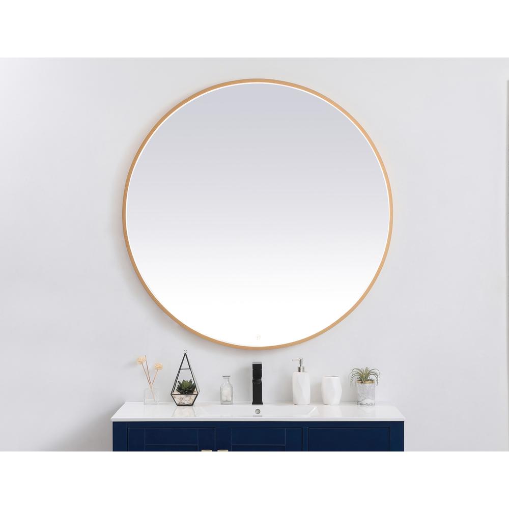 Pier 48 Inch Led Mirror With Adjustable Color Temperature. Picture 12