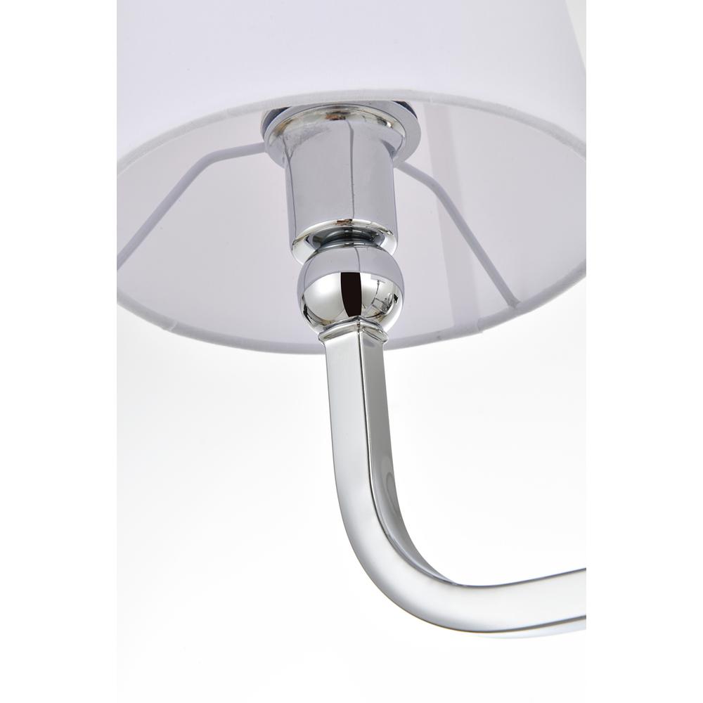 Colson 4 Light Chrome And Clear Bath Sconce. Picture 5