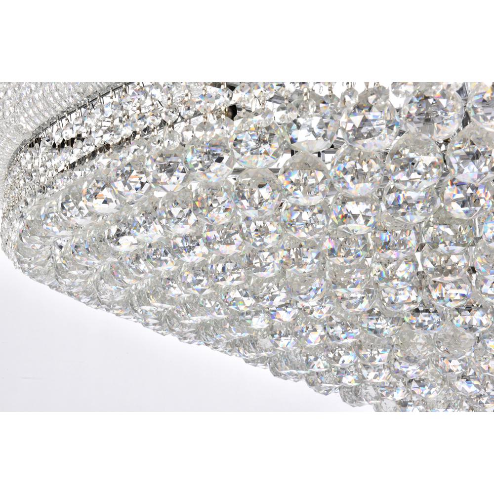 Primo 42 Light Chrome Chandelier Clear Royal Cut Crystal. Picture 3