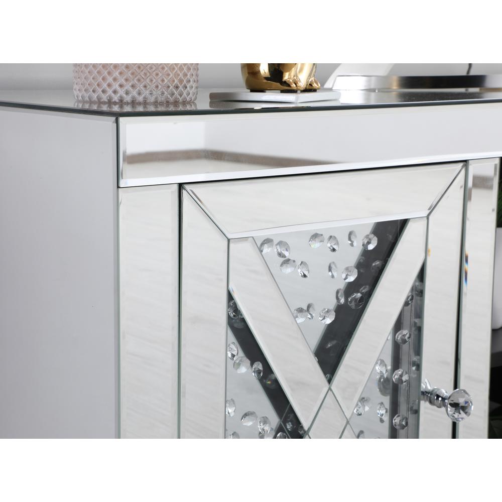 59 In. Crystal Mirrored Tv Stand. Picture 7