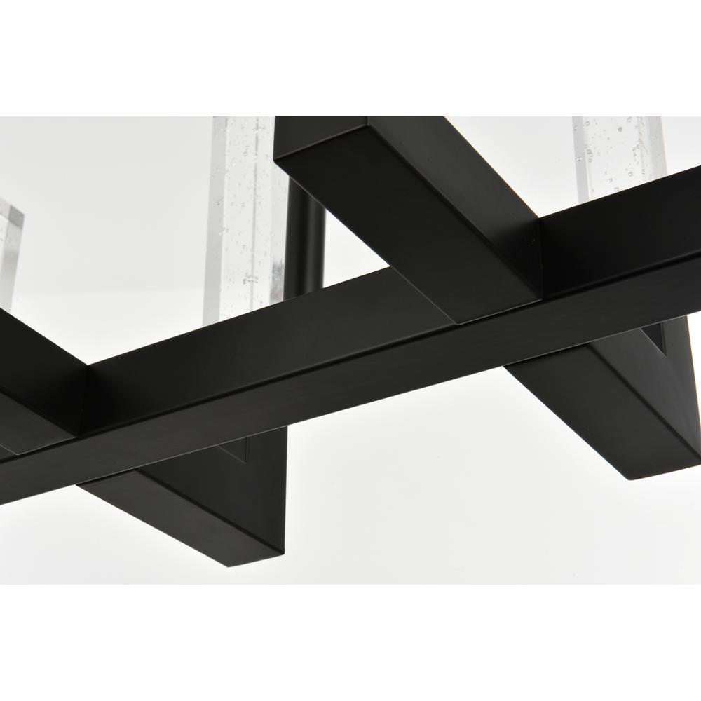 Noemi 48 Inch Adjustable Led Pendant In Black. Picture 7