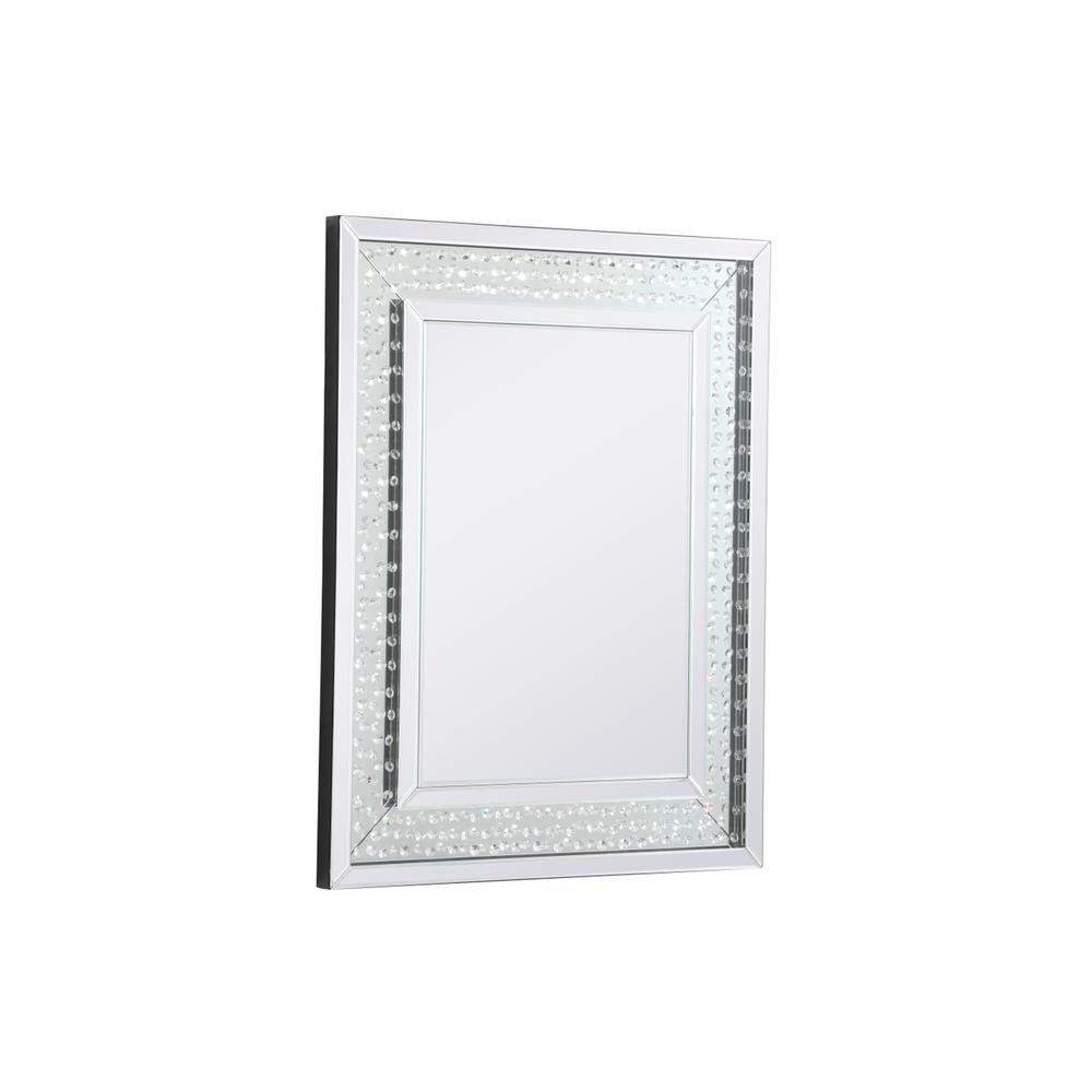 Sparkle Collection Crystal Mirror 28 X 36 Inch. Picture 5