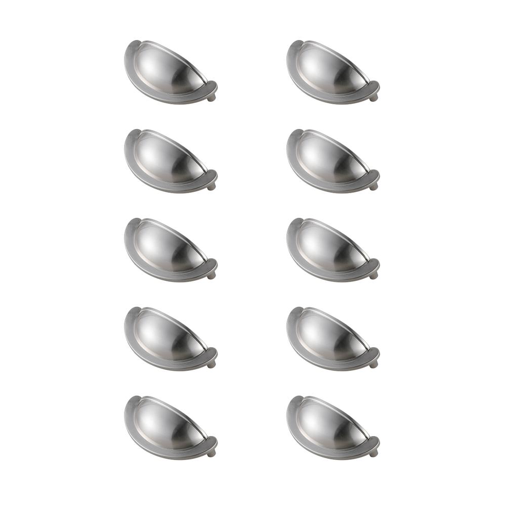 Claude 2-3/4" Center To Center Brushed Nickel Cup Bar Pull Multipack (Set Of 10). Picture 1