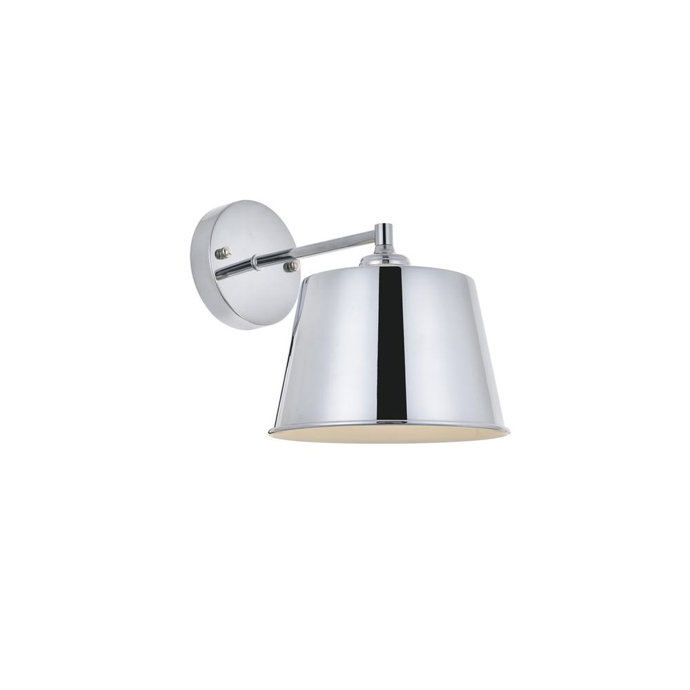 Nota 1 Light Chrome Wall Sconce. Picture 3