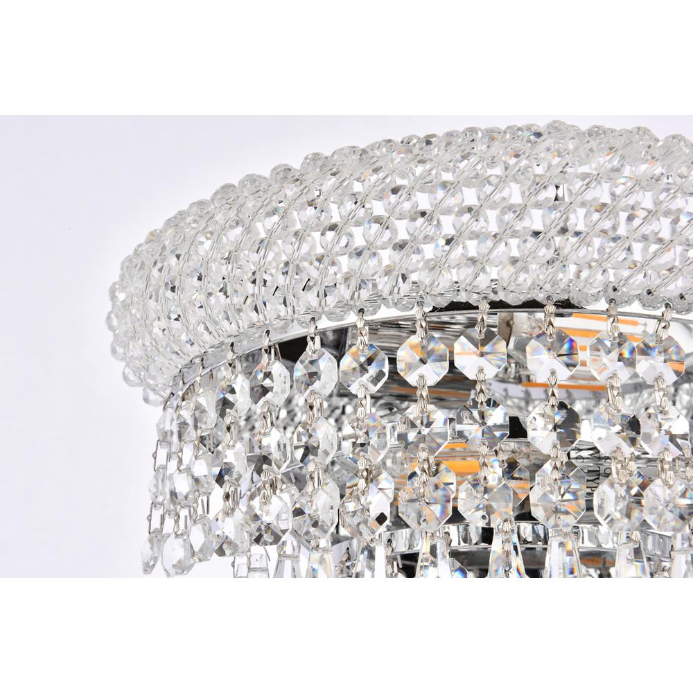 Primo 2 Light Chrome Wall Sconce Clear Royal Cut Crystal. Picture 6