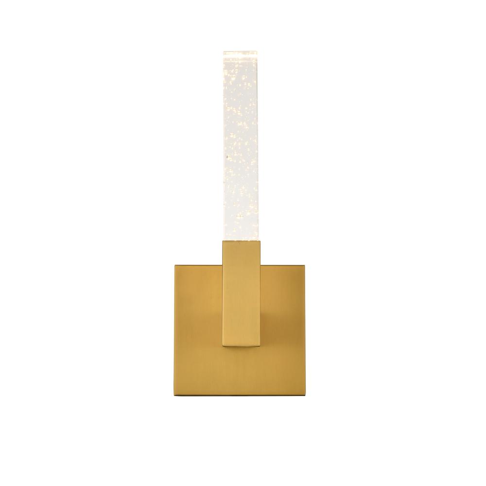 Noemi 6 Inch Adjustable Led Wall Sconce In Satin Gold. Picture 1