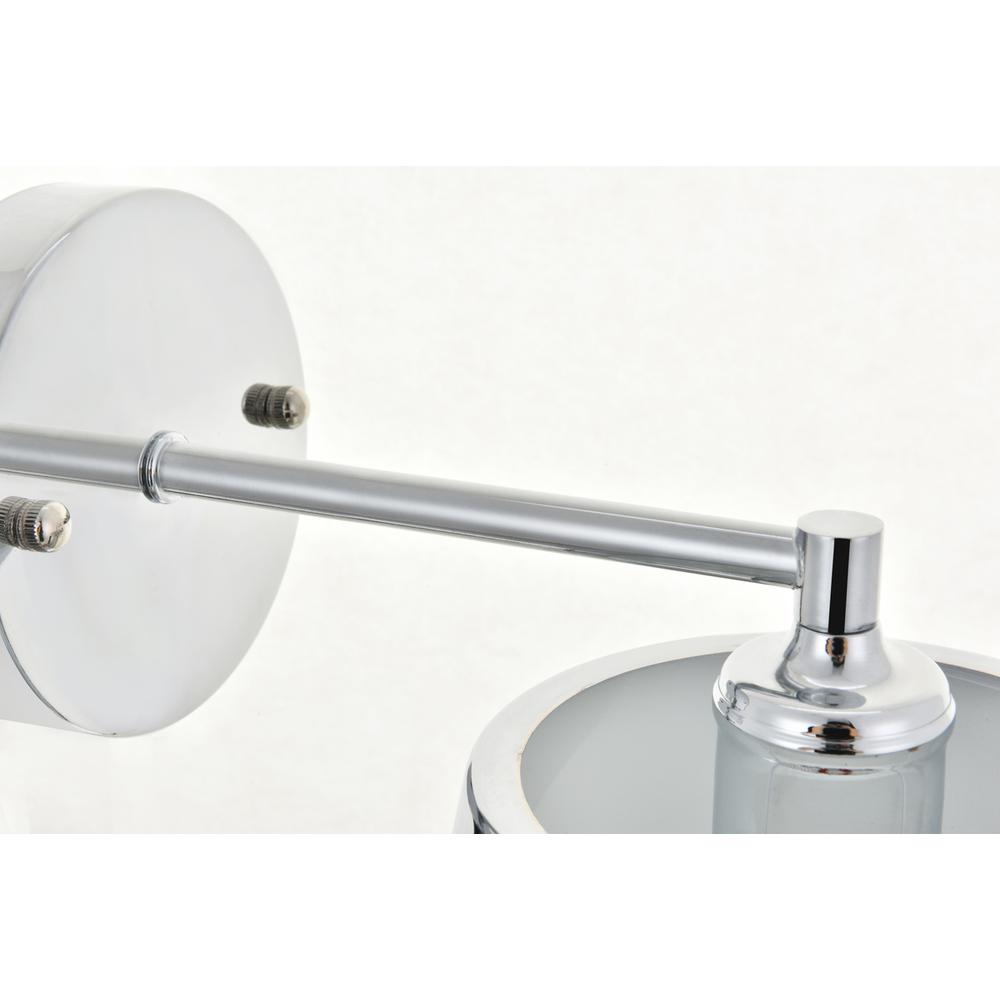 Nota 1 Light Chrome Wall Sconce. Picture 10