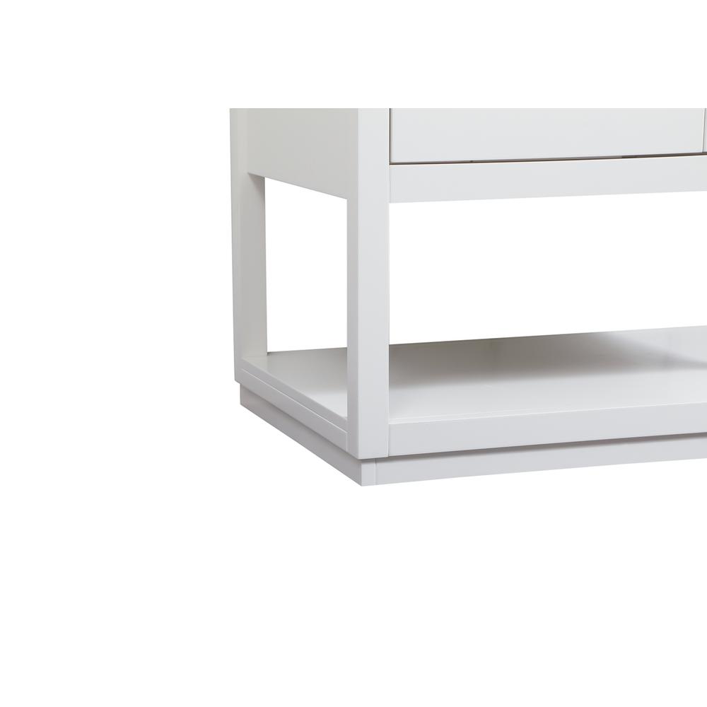 36 Inch Single Bathroom Vanity In White. Picture 13