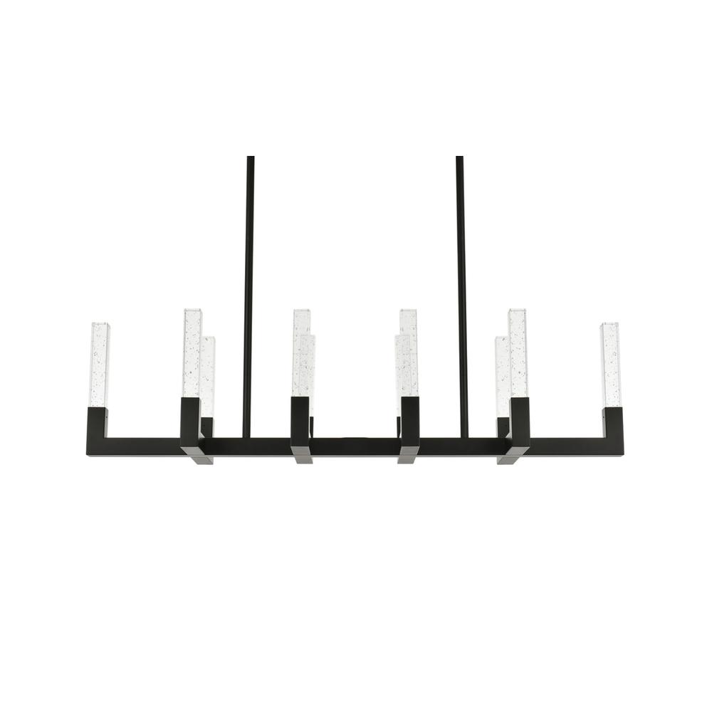Noemi 48 Inch Adjustable Led Pendant In Black. Picture 2